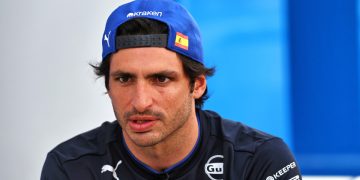 Carlos Sainz has lashed out after he was fined AUD $18,000 following last weekend's Japanese Grand Prix. Image: XPB Images.