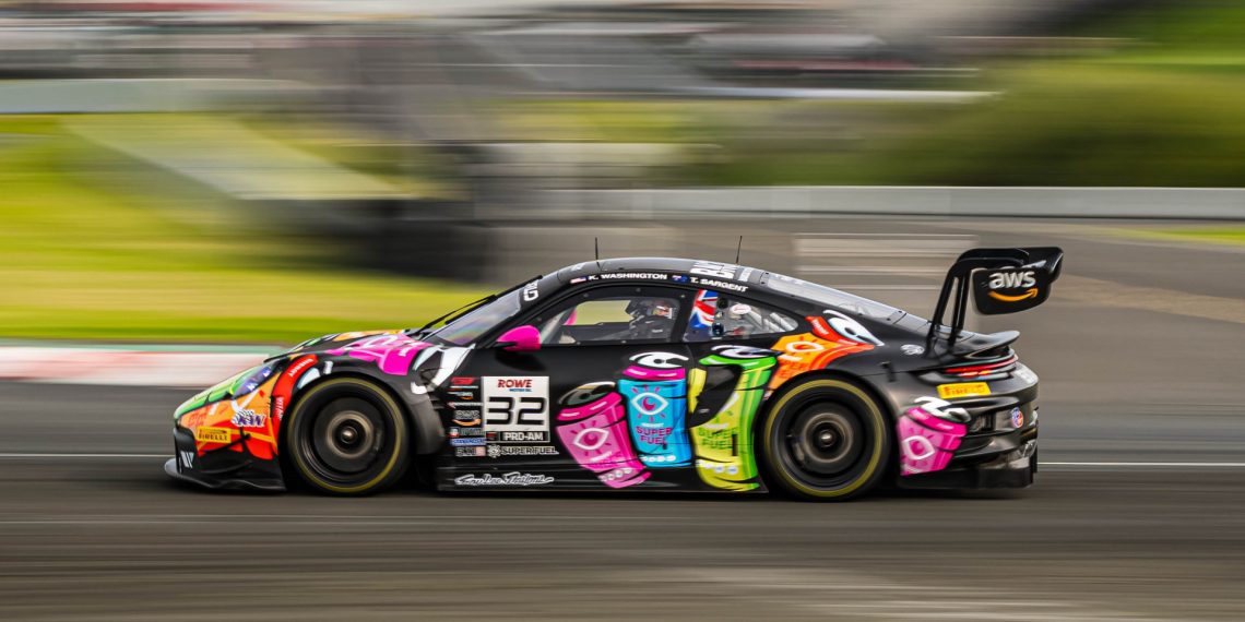 Tom Sargent competes for GMG Racing in GT World Challenge America.