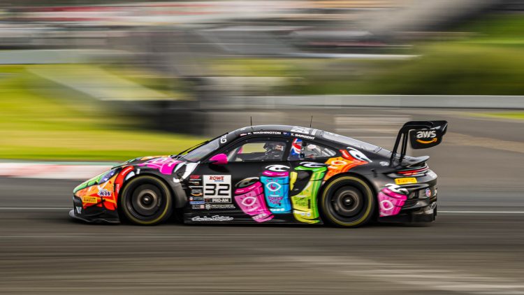 Tom Sargent competes for GMG Racing in GT World Challenge America.