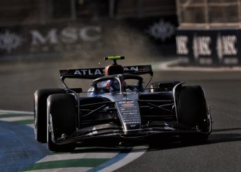 Full results from Free Practice 1 for the Formula 1 Saudi Arabian GP from Jeddah Corniche Circuit. Image: XPB Images.