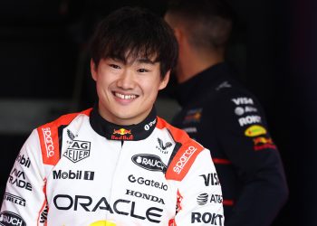 Yuki Tsunoda has revealed how he found out that he would be promoted to Red Bull in place of Liam Lawson. Image: Red Bull Content Pool