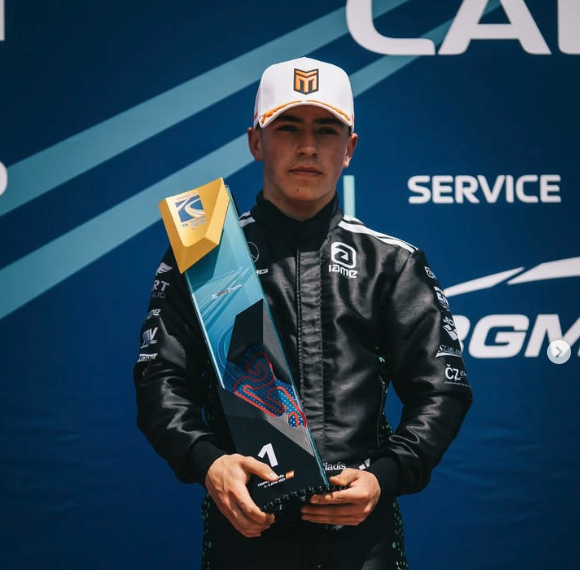 James Anagnostiadis tops the European Karting Championship Round 1