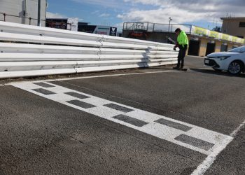 A timing loop has been installed at pit exit. Image: Supplied