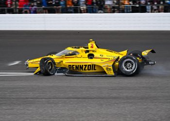Scott McLaughlin crashed before the green flag waved for the 109th Indianpolis 500.