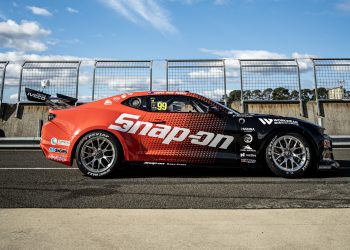 Cooper Murray's sharp new colours. Image: Erebus Motorsport