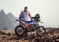 Andrew Houlihan with his KTM bike.