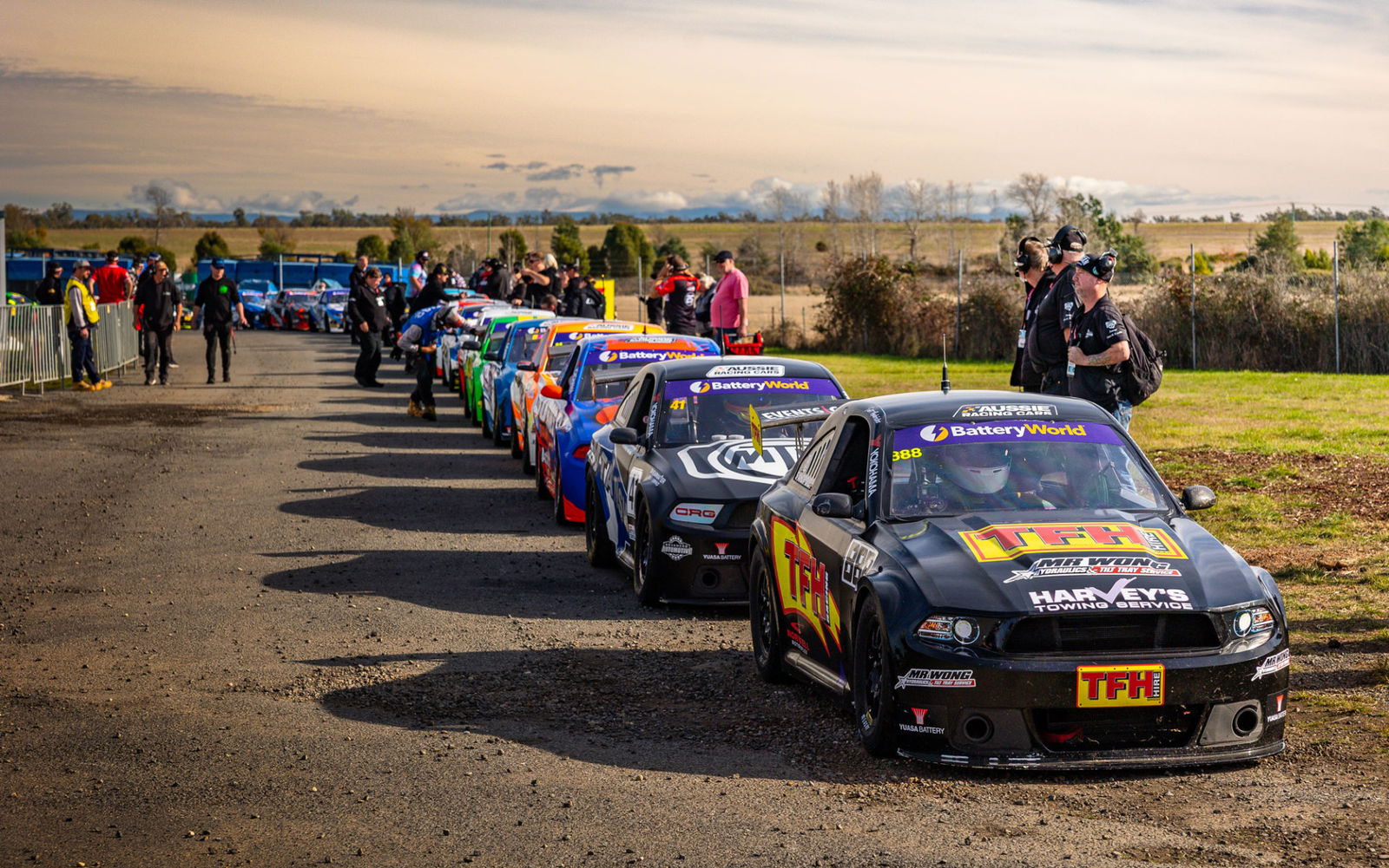 Stunt pilot part of Aussie Racing Cars engine solution