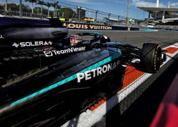 Provisional grid for the Sprint for the Formula 1 Miami GP from Miami International Autodrome. Image: XPB Images.