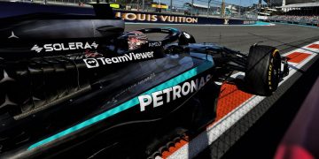 Provisional grid for the Sprint for the Formula 1 Miami GP from Miami International Autodrome. Image: XPB Images.