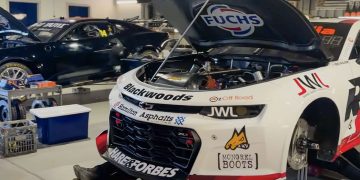 Inside the BJR workshop.
