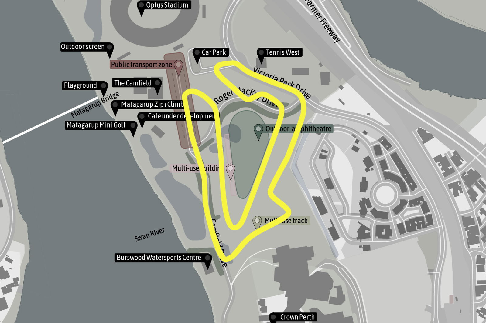 Proposed Perth street circuit layout revealed