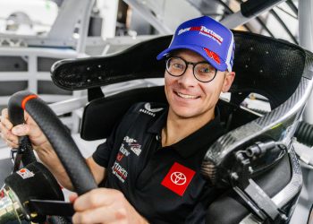 Jack Perkins aboard a JGR Supra. Image: Supplied