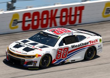 Shane van Gisbergen at Martinsville Speedway. Image: NASCAR/Getty Images