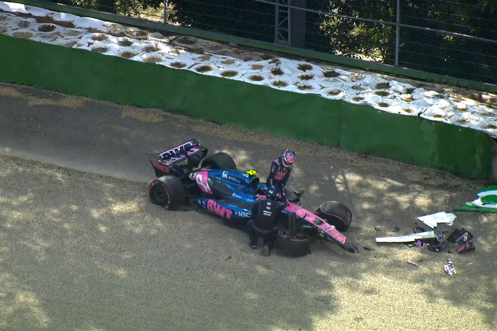 Doohan’s replacement crashes, condemns racist online vitriol
