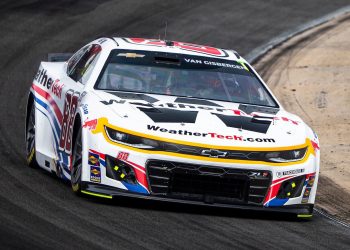 Shane van Gisbergen at North Wilkesboro Speedway.
