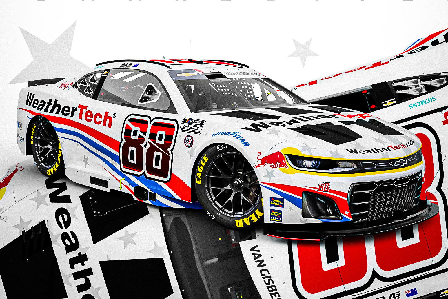 Little livery change for van Gisbergen at Charlotte