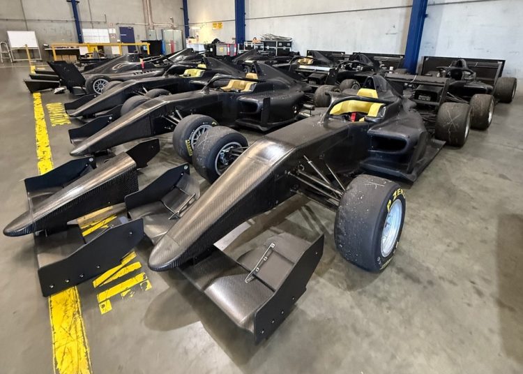The CTFROC cars in customs. Image: Supplied