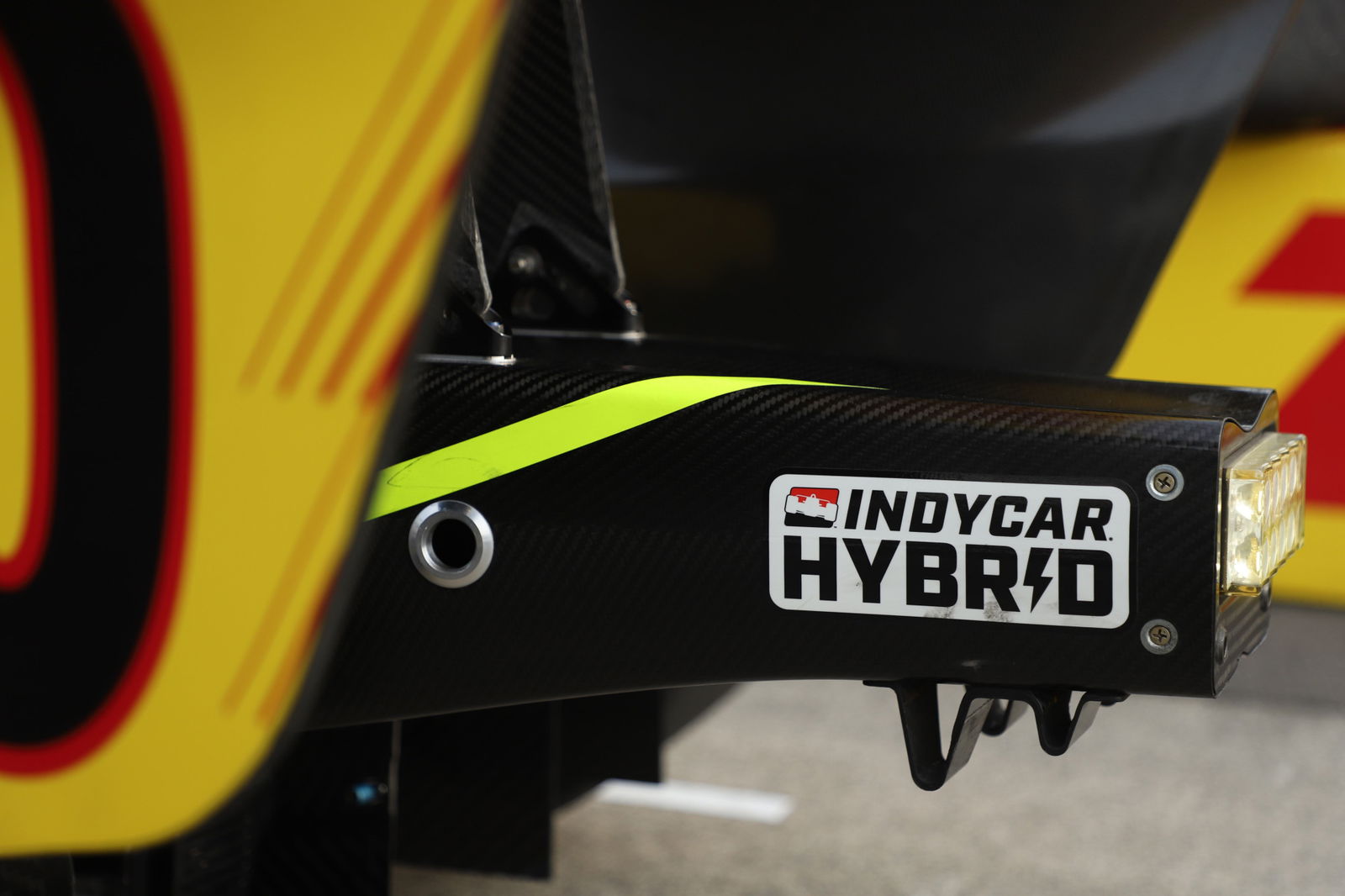 IndyCar implemented hybrid power midway through the 2024 season.