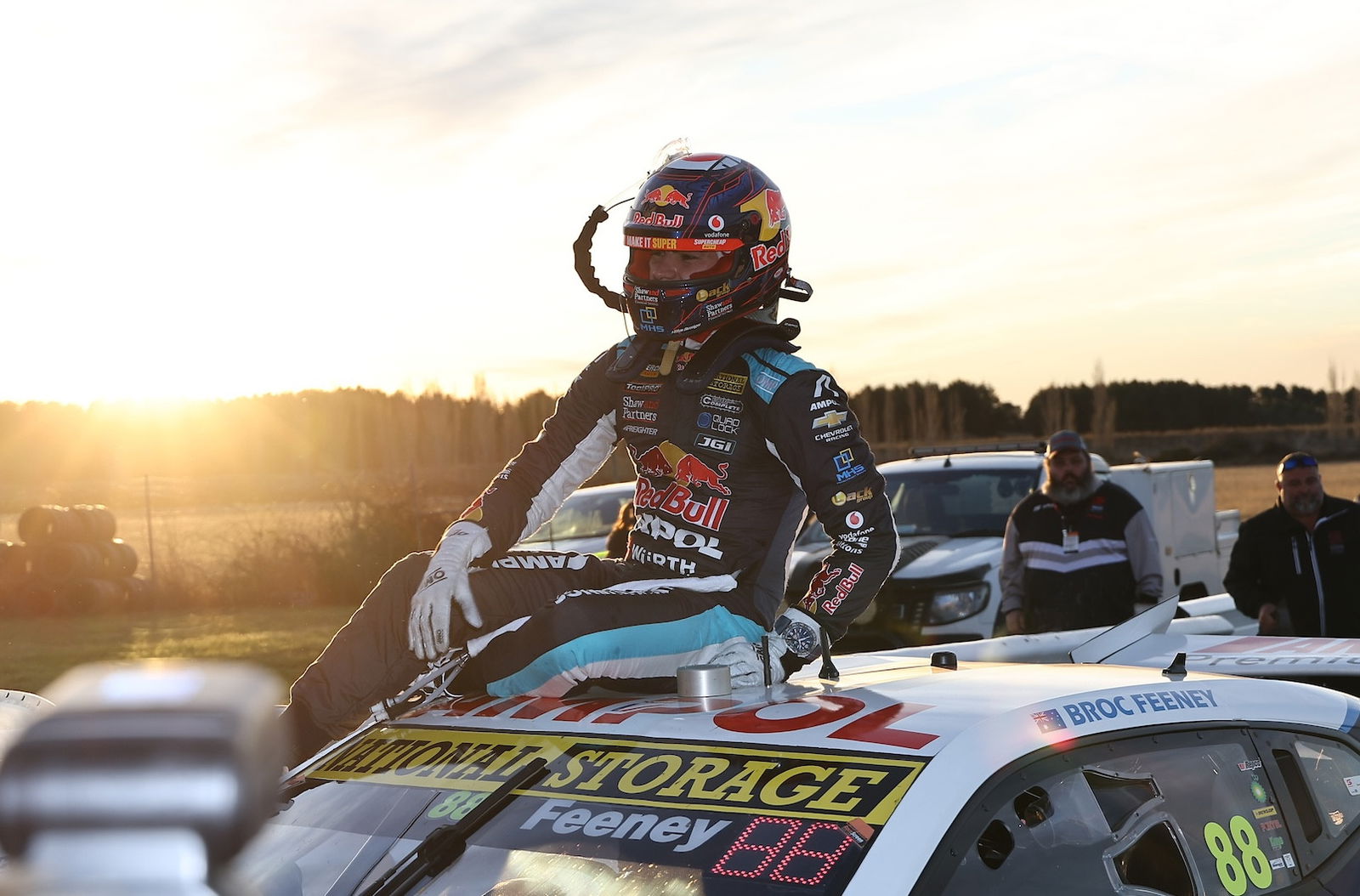 Feeney survives scare for Saturday victory double