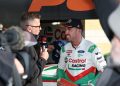 Thomas Randle celebrates pole position. Image: InSyde Media