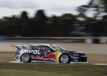 Will Brown topped a delayed Sunday qualifying in Tasmania. Image: InSyde Media