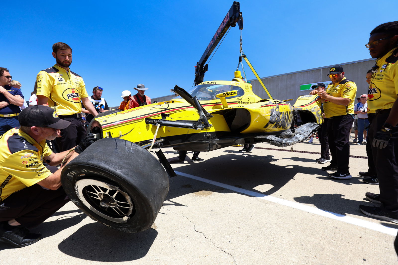 McLaughlin forced into spare car for Indy 500