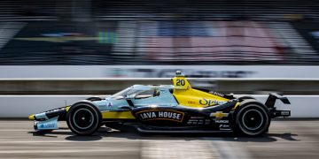 Alexander Rossi's #20 Ed Carpenter Racing entry.