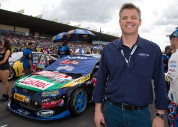 James Warburton at the 2013 Sandown 500. Image: Supplied
