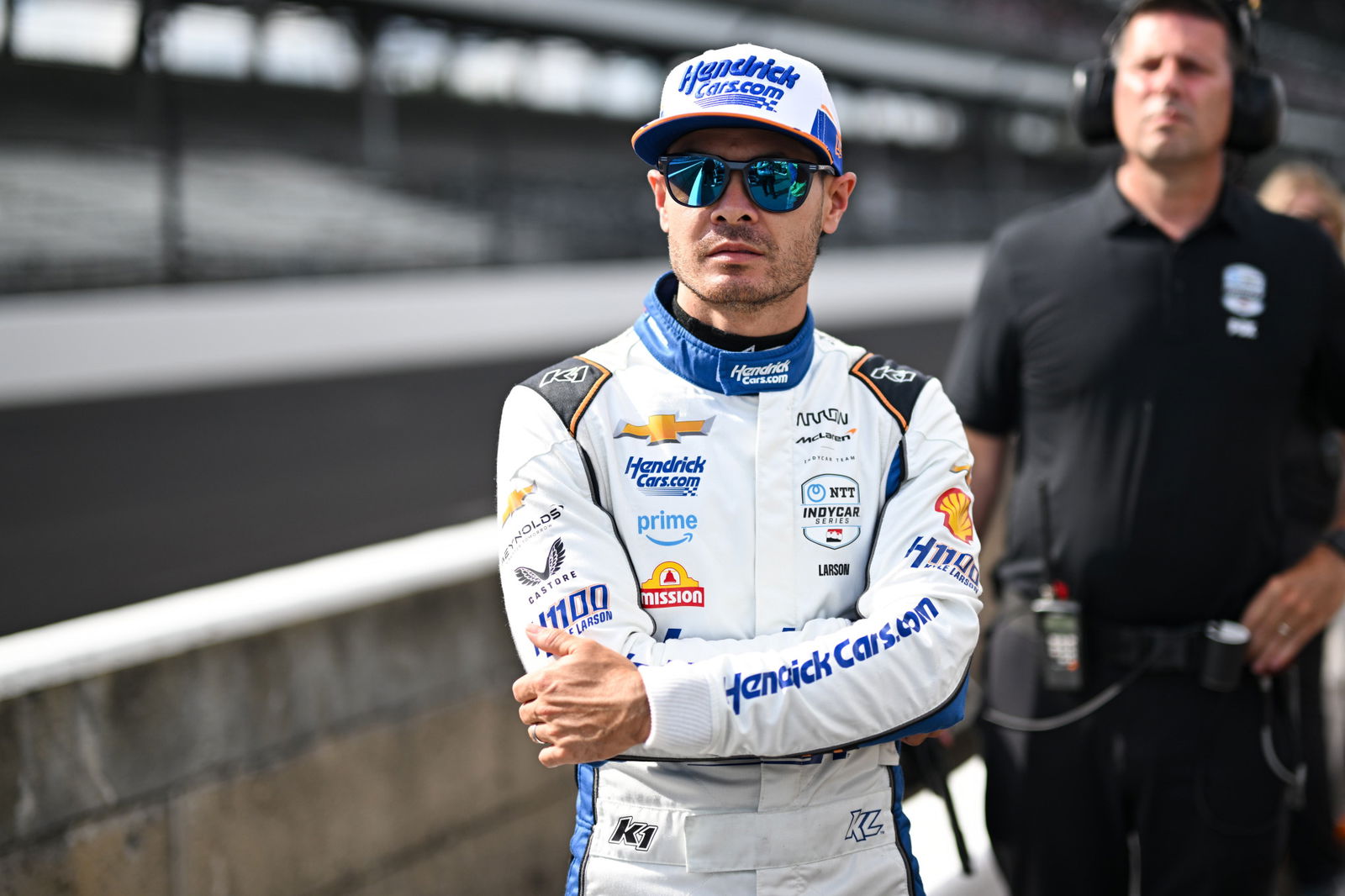 Larson casts doubt over future IndyCar-NASCAR double