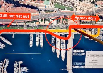 Wurz's proposed change of the Nouvelle Chicane. Image: Alex Wurz