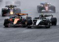 Mercedes boss Toto Wolff has issued a warning following an opening corner clash. Image: XPB Images.