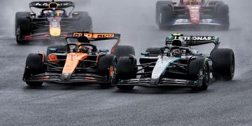 Mercedes boss Toto Wolff has issued a warning following an opening corner clash. Image: XPB Images.