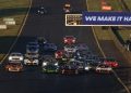 Jarrod Hughes (Mercedes, centre) holds off Tom Hayman (McLaren) at the start, but not for long. Image: SRO / Jack Martin