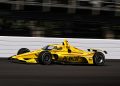 Scott McLaughlin during the Indianapolis 500 Open Test.