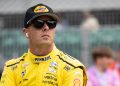 Scott McLauighlin, driver of the #3 Pennzoil Chevy.