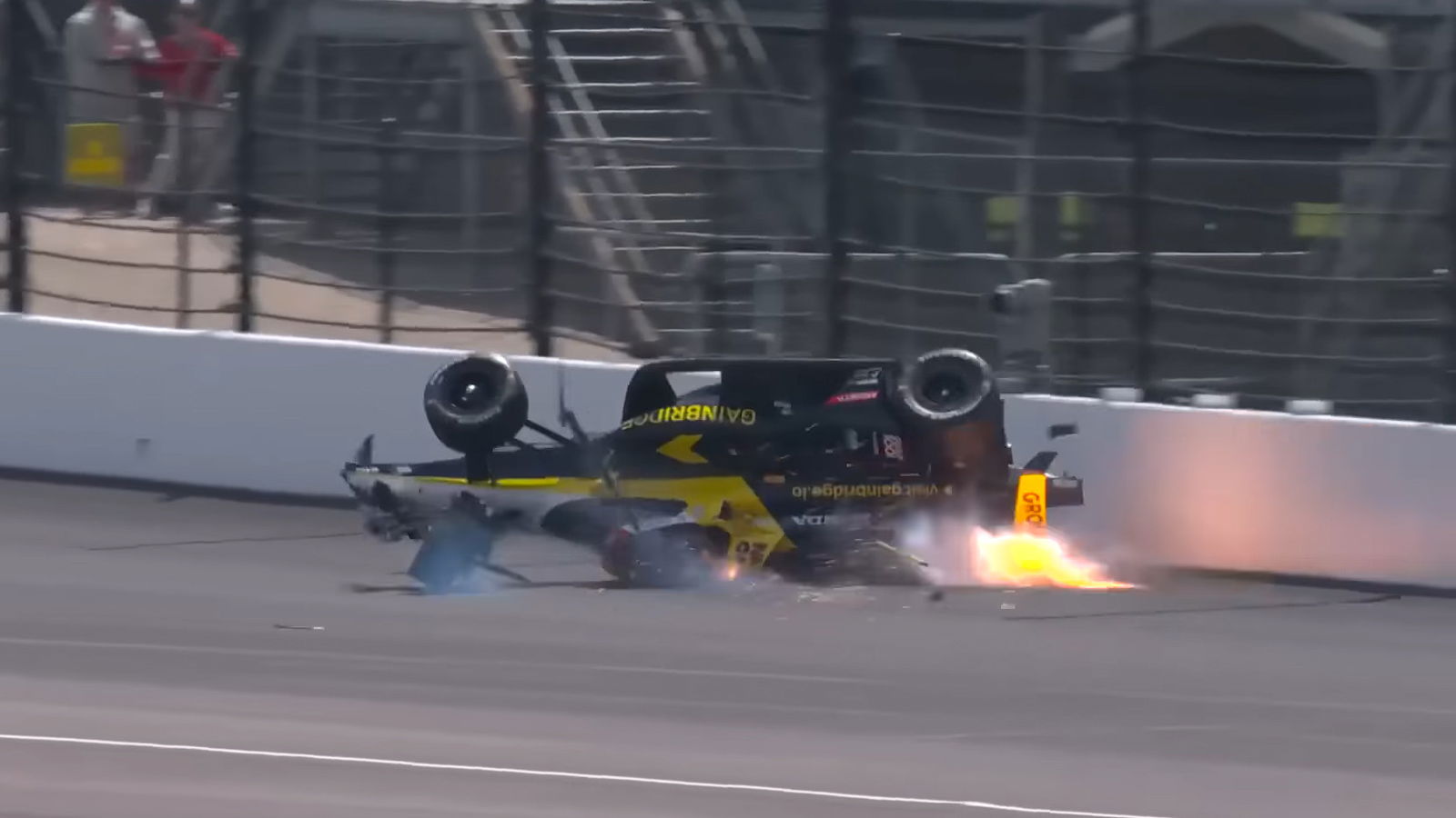 Herta thankful to qualify for Indy 500 despite terrifying flip
