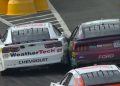 Shane van Gisbergen drives into the side of Todd Gilliland after the NASCAR Cup Series All-Star Open at North Wilkesboro.