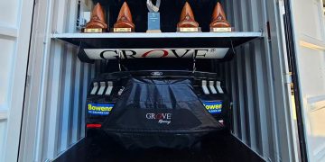 Grove Racing shows off its Taupo success upon the return of its Mustangs.