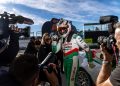 Thomas Randle plays to the cameras at Symmons Plains. Image: InSyde Media