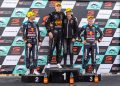 Matt Payne beat both Triple Eight drivers in a Tassie thriller. Image: InSyde Media
