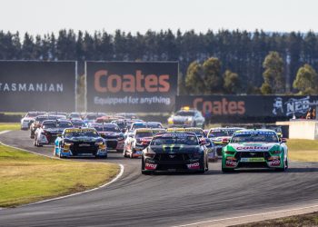 Supercars returns to Symmons Plains this weekend. Image: InSyde Media