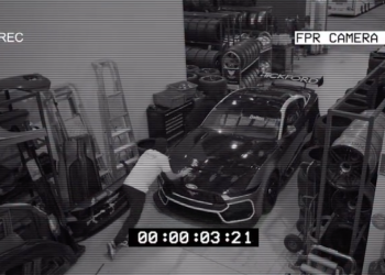 A still image from the Tickford video.