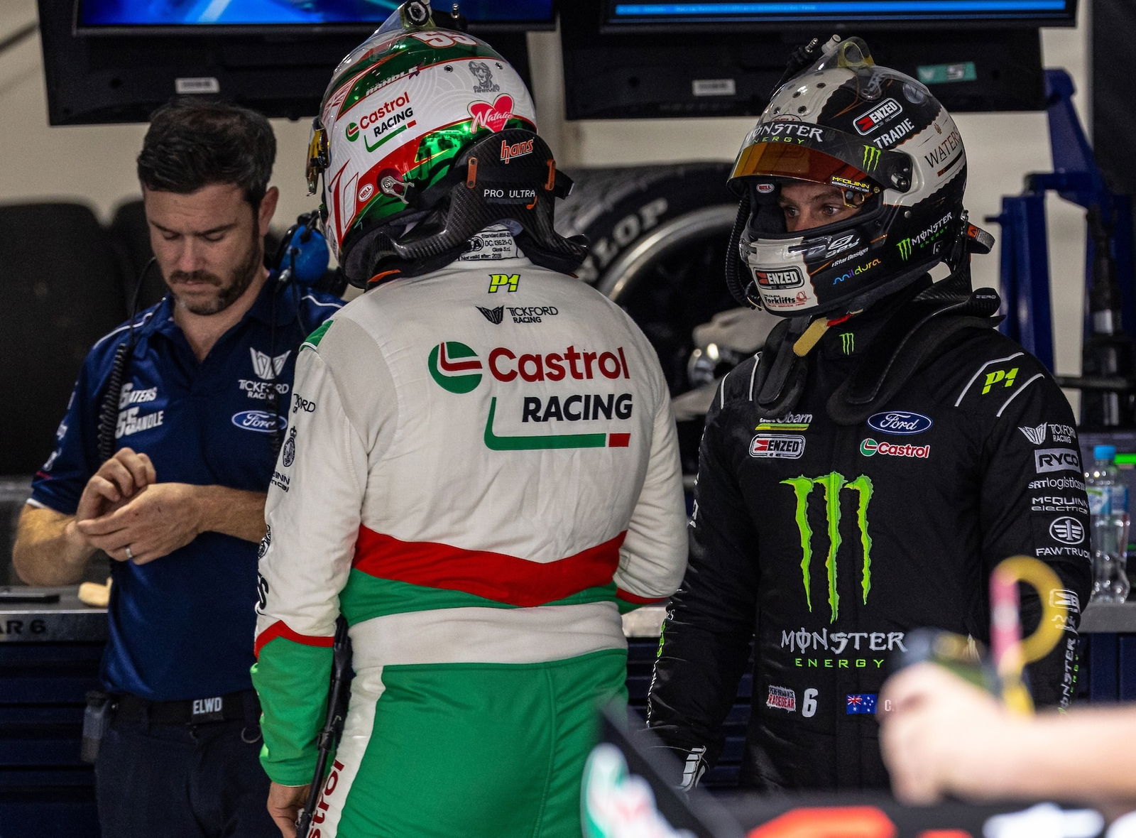 Tickford drivers clear air after team orders controversy