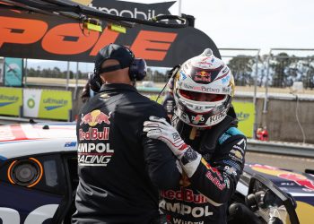 Will Brown celebrates pole position. Image: InSyde Media