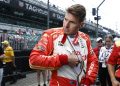 Will Power during practice at the 109th Running of the Indianapolis 500.
