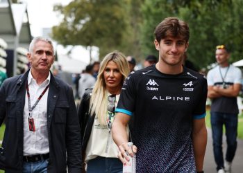 Jack Doohan with his father Mick Doohan and mother Selina Sines.