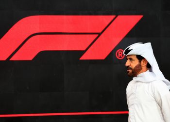 FIA president Mohammed Bin Sulayem during the 2024 Formula 1 Abu Dhabi Grand Prix.