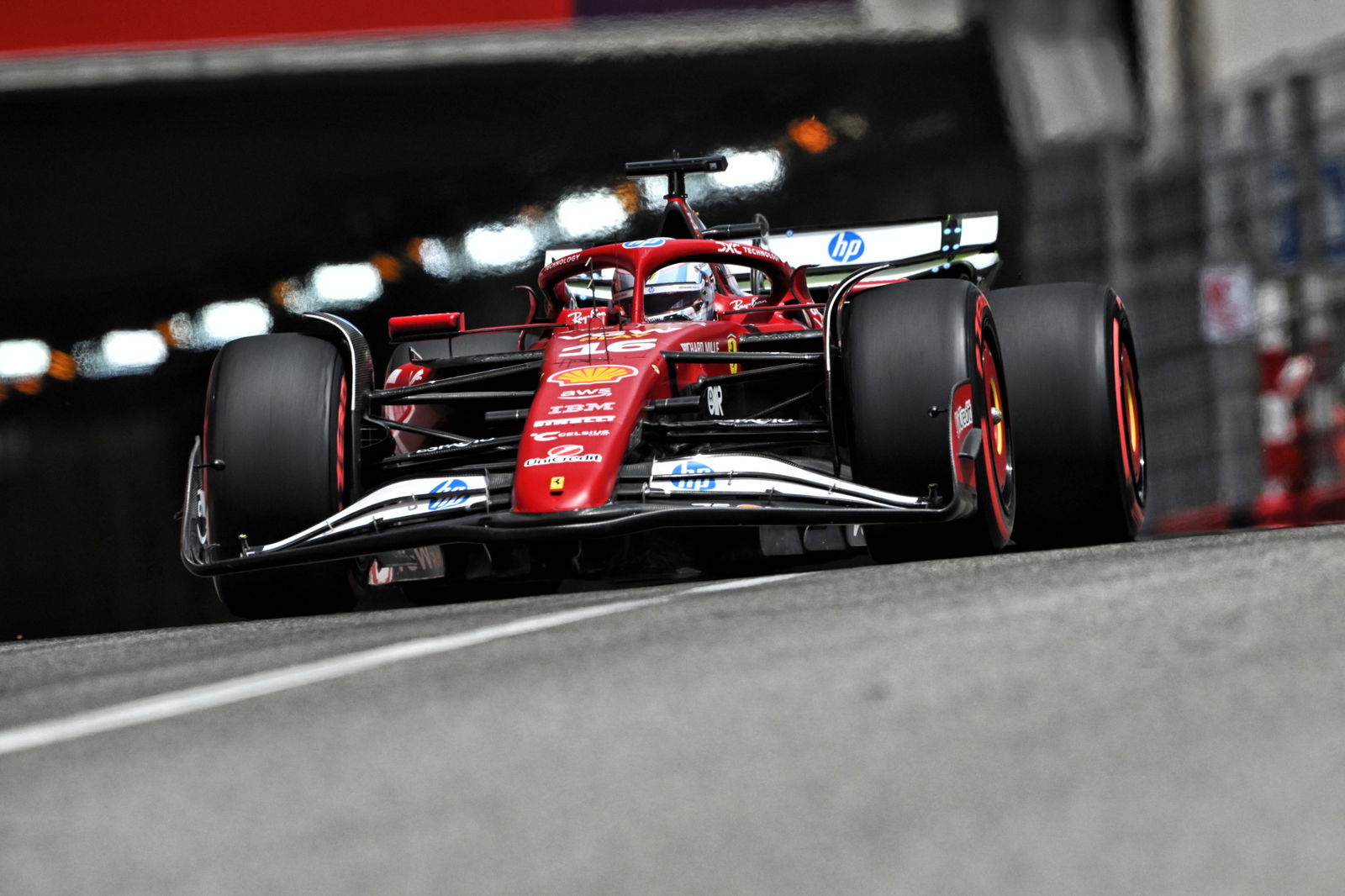Leclerc tops Monaco FP2, Piastri second despite prang