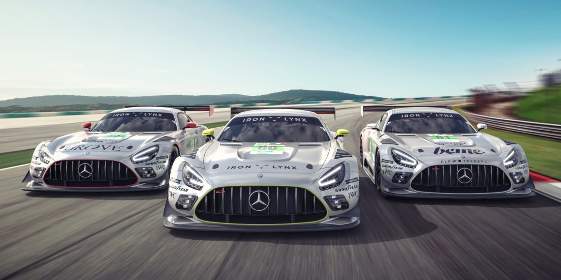Iron Lynx will field three Mercedes-AMG GT3 grand touring cars in the 2025 edition of the 24 Hours of Le Mans.
