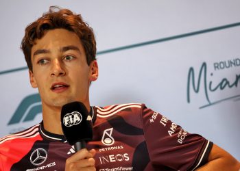 George Russell has called for action on controversial changes to the FIA International Sporting Code. Image: XPB Images.